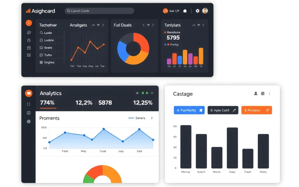 SaaS Dashboard - Analytics platform